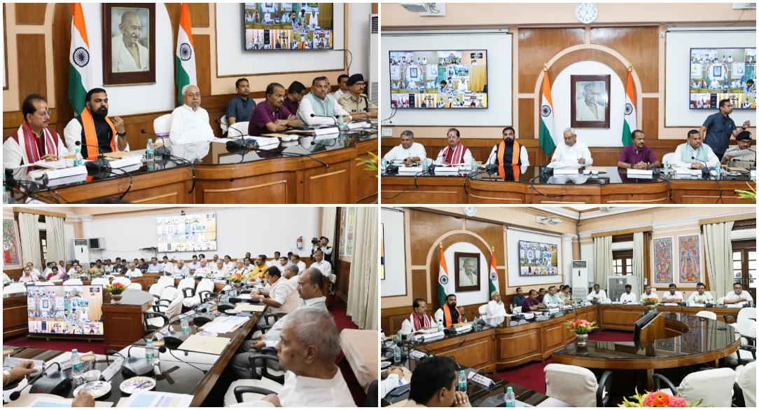 CM Nitish Kumar Reviews Bihar’s Flood and Drought Preparedness, Urges Swift Action