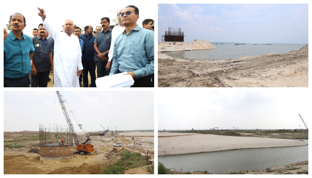 Bihar CM Nitish Kumar Urges Swift Completion Of 6-Lane Sherpur-Dighwara Ganga Bridge