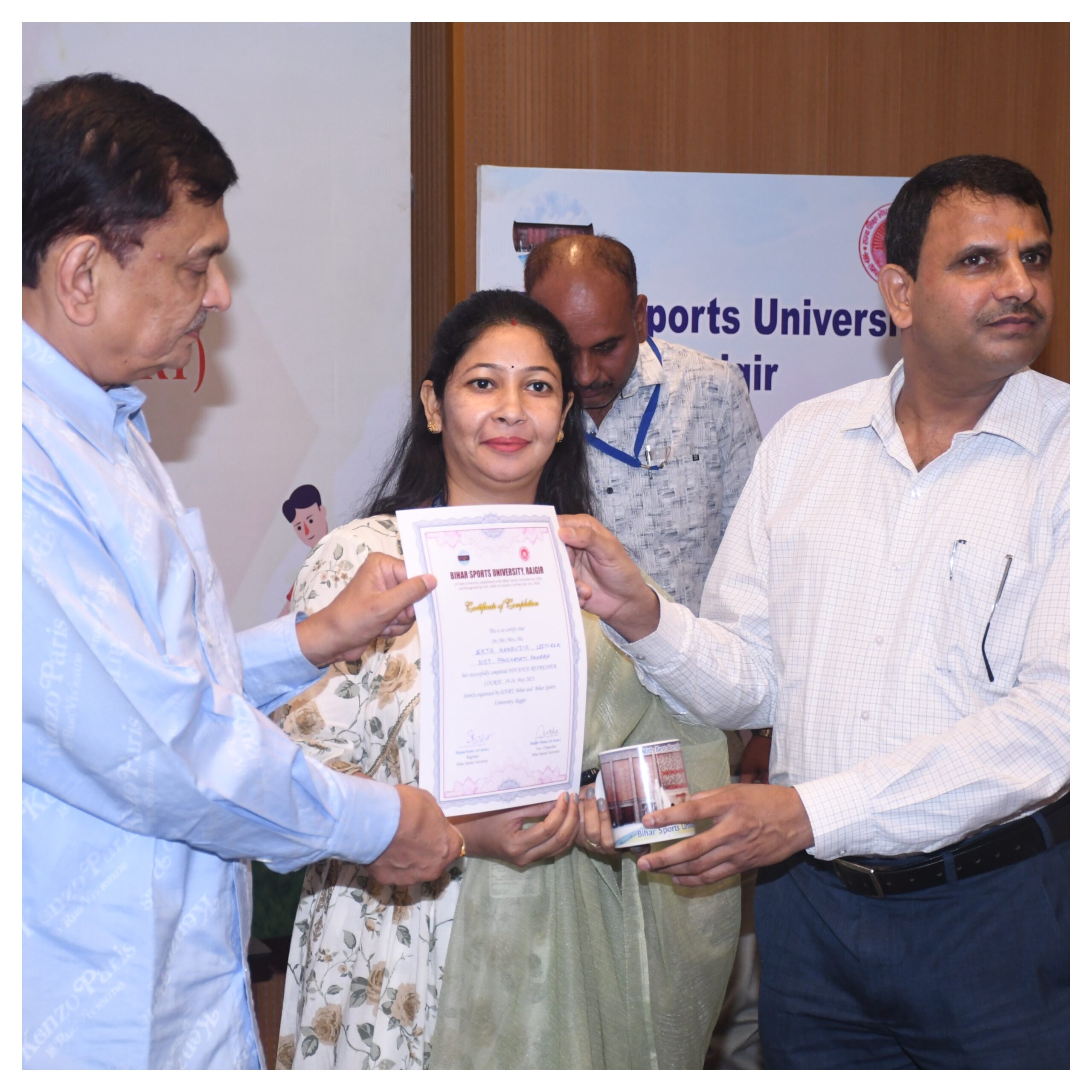Bihar Sports University Concludes First Advanced Refresher Course for Physical Education Lecturers
