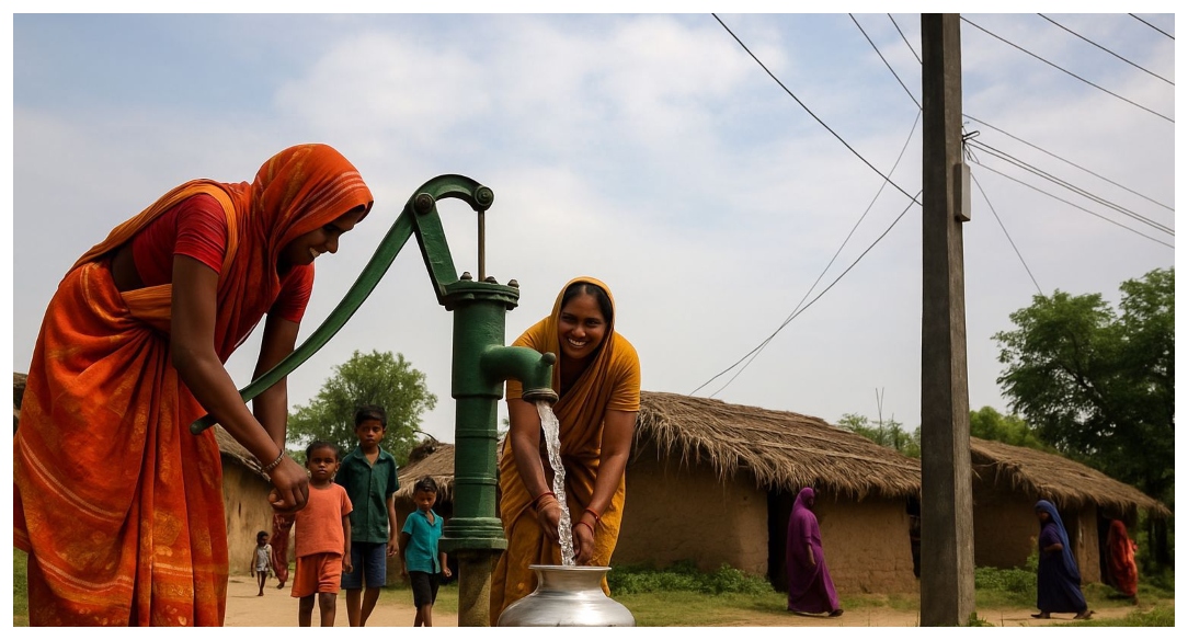 Water and Power Push in Bihar’s Dalit Villages Markd Ambedkar Anniversary Campaign