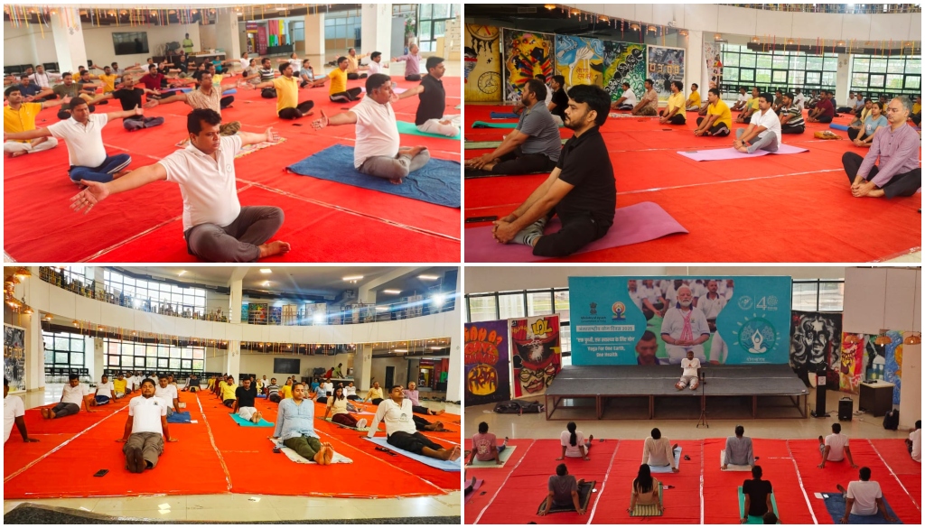 NIFT Patna Marks International Yoga Day