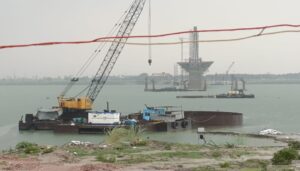 Reconstruction Begins on Collapsed Section of Sultanganj- Aguwani Ghat Bridge in Bihar