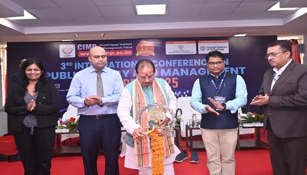 Bihar Deputy CM Inaugurates International Public Policy Conference at CIMP with Global Experts