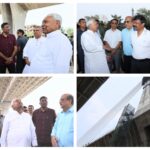 Bihar CM Nitish Kumar Inspects Progress On New Ganga Bridge Parallel To Mahatma Gandhi Setu in Patna