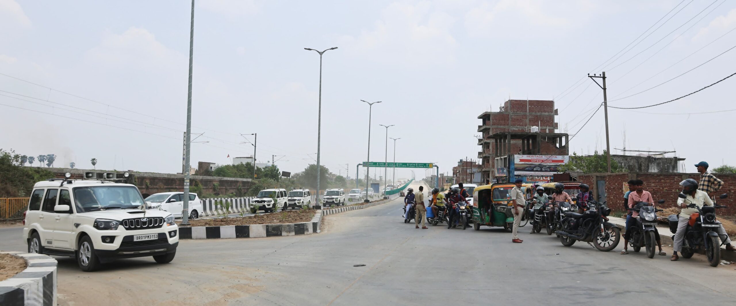 Mithapur-Mahuli Elevated Road