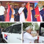 CM Nitish Kumar Flags Off Over 600 Police Vehicles to Boost Law and Order Across Bihar