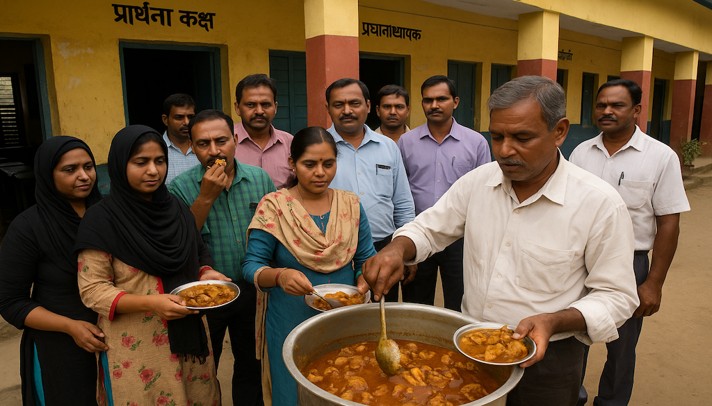 Chicken Curry And Chaos: 11 Bihar Teachers Suspended After Viral Midday Feast