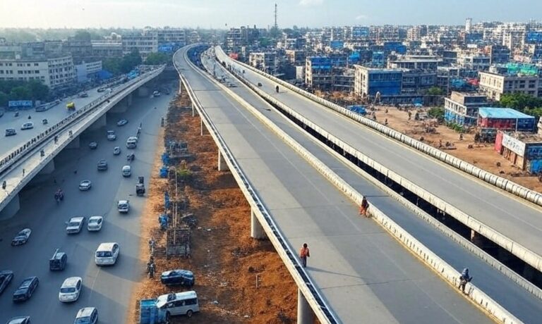 Flyover elevated road