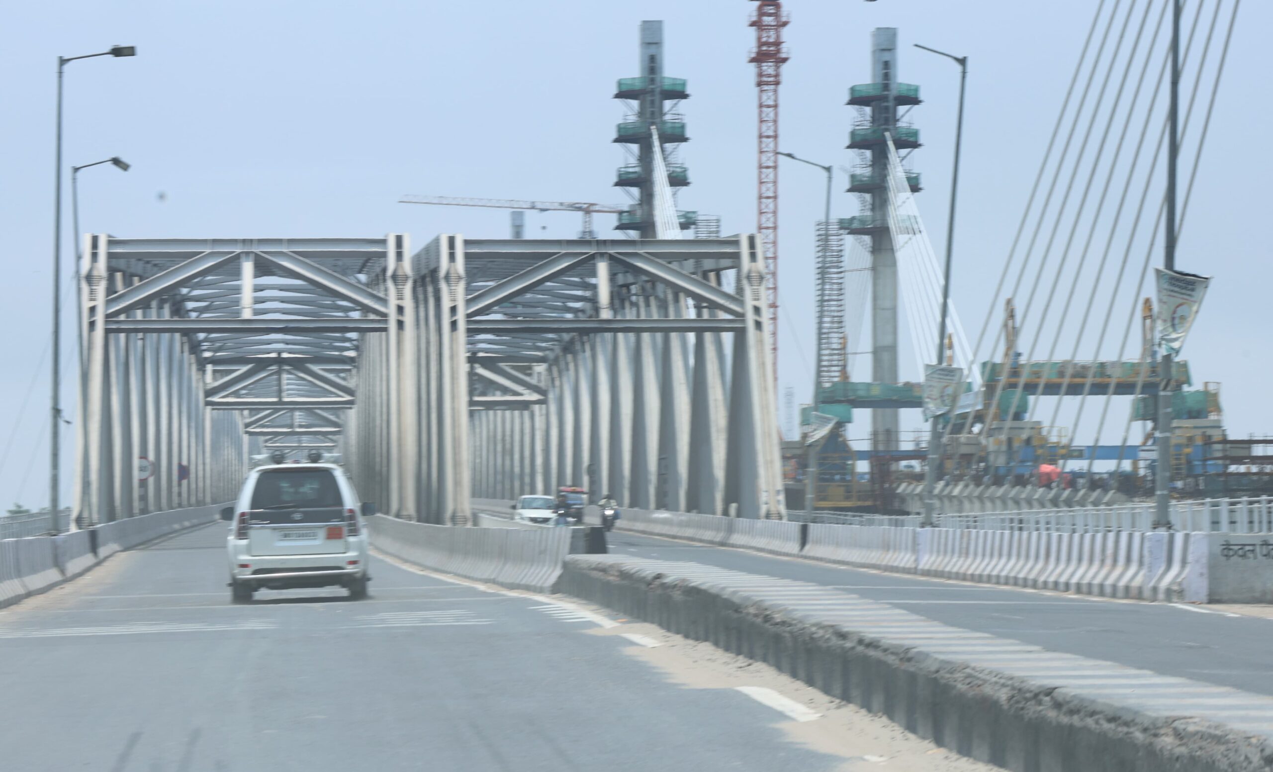 Bihar CM Nitish Kumar Inspects Progress On New Ganga Bridge Parallel To Mahatma Gandhi Setu in Patna