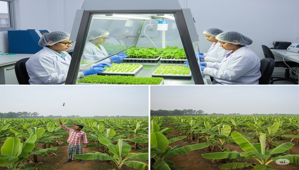Banana Production Boom in Bihar