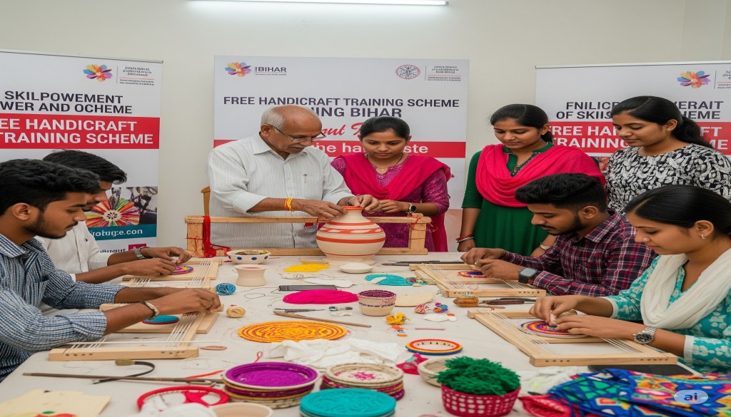 Free Handicraft Training Scheme for Youth and Women