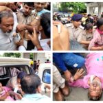 Jan Suraj State President Manoj Bharti Among Several Arrested During Protest Outside Bihar Health Minister’s Residence in Patna