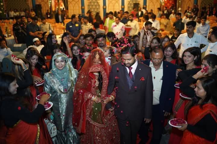 Khan Sir Hosts Grand Wedding Reception in Patna, Governor Among Attendees