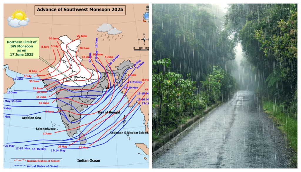 Monsoon Arrives in Bihar, Heavy Rains Forecast Across State