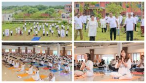 Nalanda University Marks International Yoga Day With Spiritual Reflection and Sustainable Action