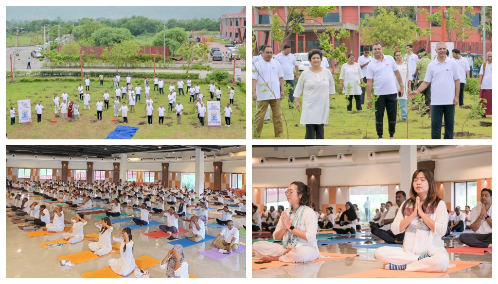 Nalanda University Marks International Yoga Day With Spiritual Reflection and Sustainable Action