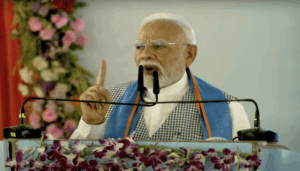 Ambedkar in Heart, Not at Feet: PM Modi Slams Lalu in Fiery Bihar’s Siwan Address