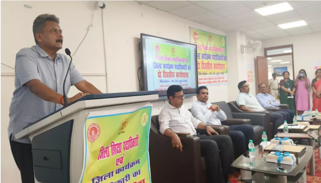 Bihar’s Education Minister Sunil Kumar