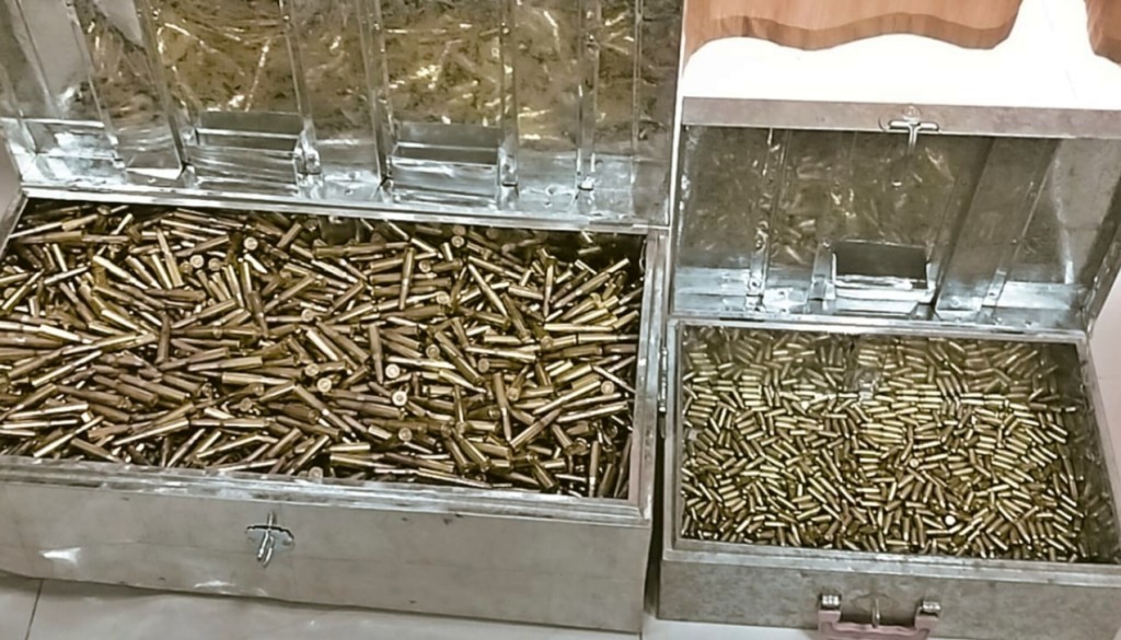 Police Seize Cartridges in Bihar Arms Smuggling Crackdown