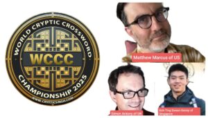 American Solver Matthew Marcus Clinches Individual Title in World Cryptic Crossword Championship 2025