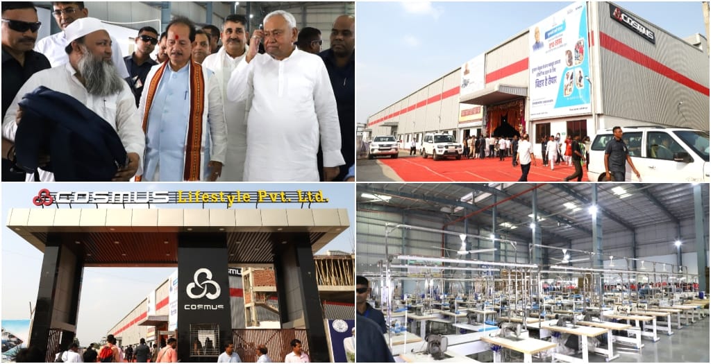 Bihar CM Nitish Kumar Inaugurates Rs 37-Crore Bag Manufacturing Unit in Muzaffarpur’s Bela Industrial Area
