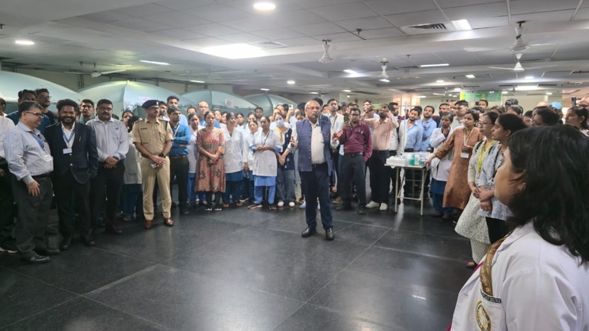 BHISM Cube demo at AIIMS Patna