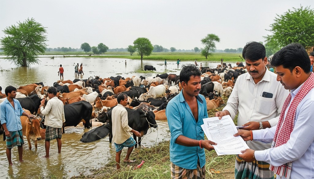 Bihar Government Announces Relief Grants for Cattle Loss During Disasters