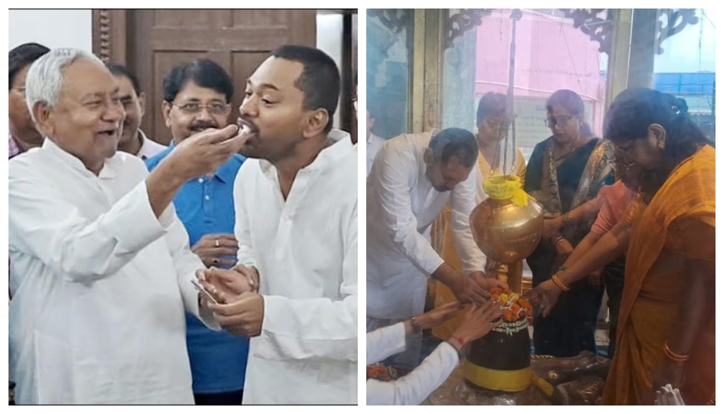 Nitish Kumar’s Son Nishant Turns 44, Performs Rudrabhishek as JDU Supporters Demand Political Entry