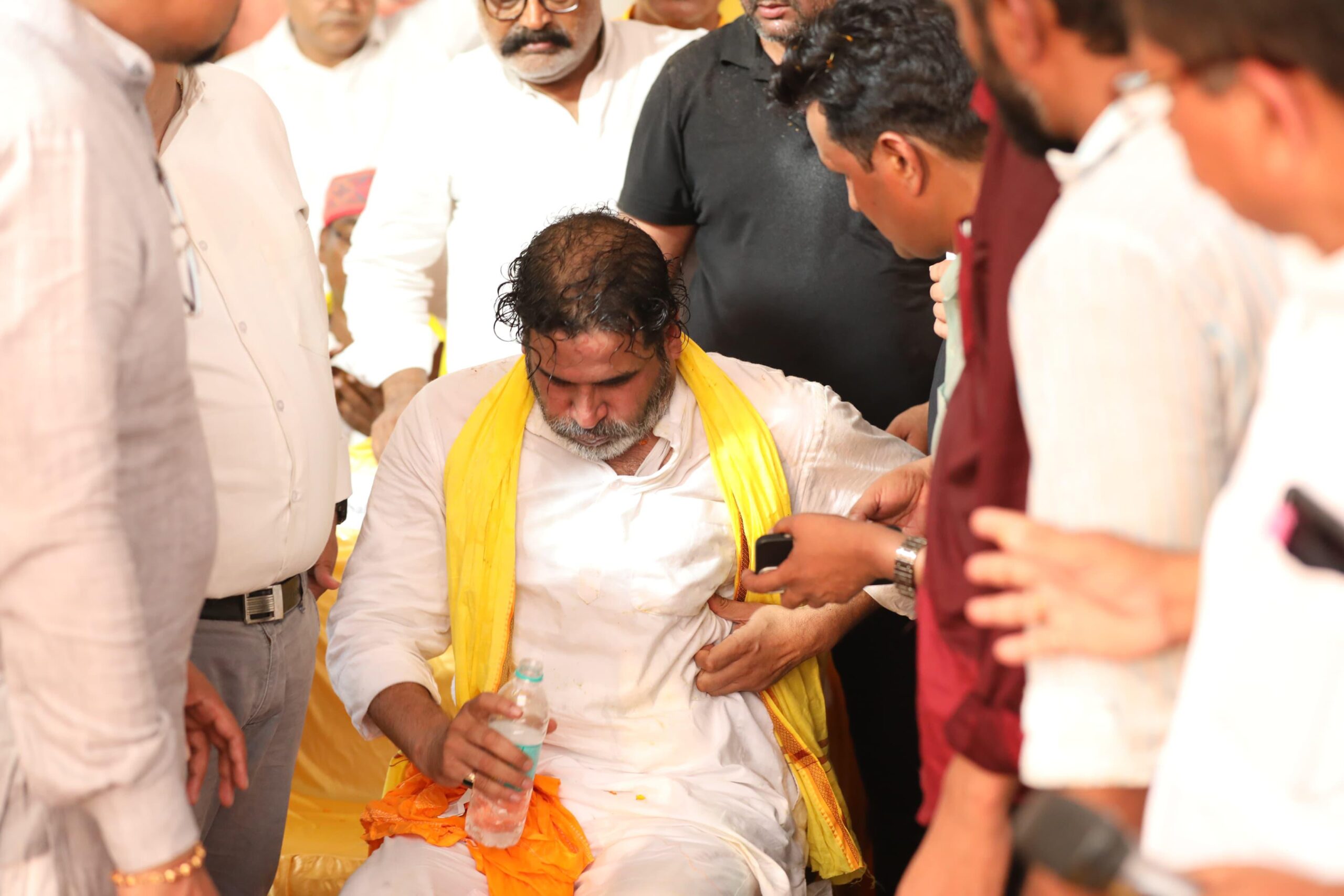 Prashant Kishor's Health Deteriorates During Jan Suraaj Rally in Ara, Returns to Patna