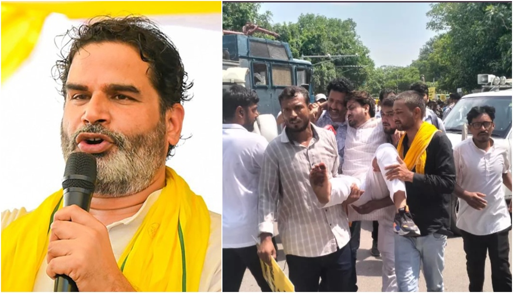 Police Clash with Prashant Kishor’s Supporters in Patna as Protest Turns Violent