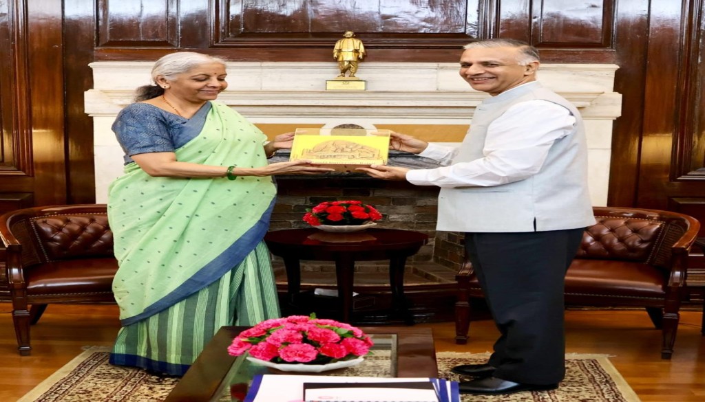 Vice Chancellor Of Nalanda University Meets Finance Minister Nirmala Sitharaman to Discuss Global Academic Collaboration