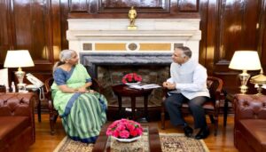 Vice Chancellor Of Nalanda University Meets Finance Minister Nirmala Sitharaman to Discuss Global Academic Collaboration