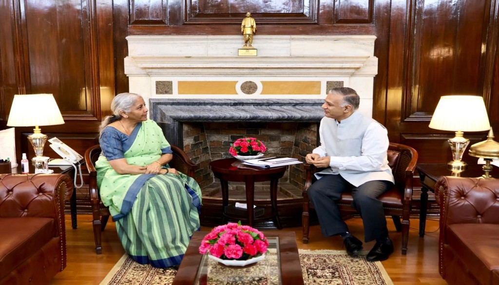 Vice Chancellor Of Nalanda University Meets Finance Minister Nirmala Sitharaman to Discuss Global Academic Collaboration