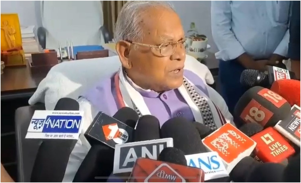 Jitan Ram Manjhi Rebukes Chirag Paswan Over Criticism of Nitish Kumar’s Government