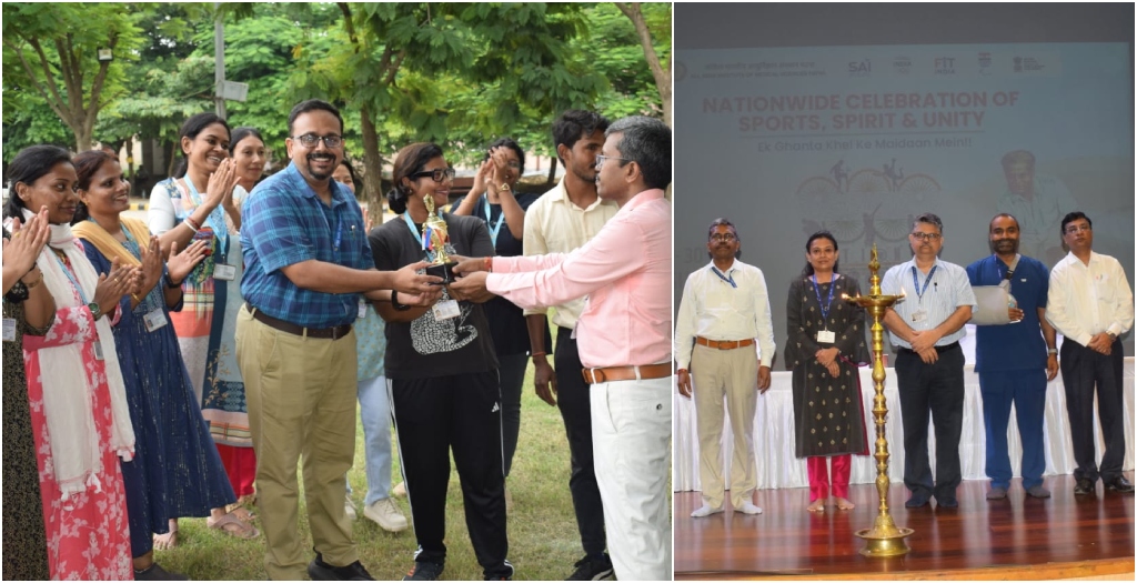 AIIMS Patna Celebrates National Sports Day with Walkathon and Fitness Pledge