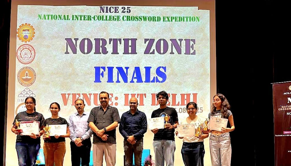 JNU, St. Stephen’s, IIT Delhi Shine at National Crossword Contest in IIT Delhi