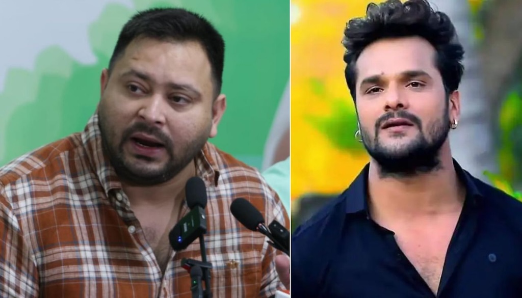 Bhojpuri Star Khesari Lal Yadav meets Tejashwi Yadav, Dismisses Election Rumours