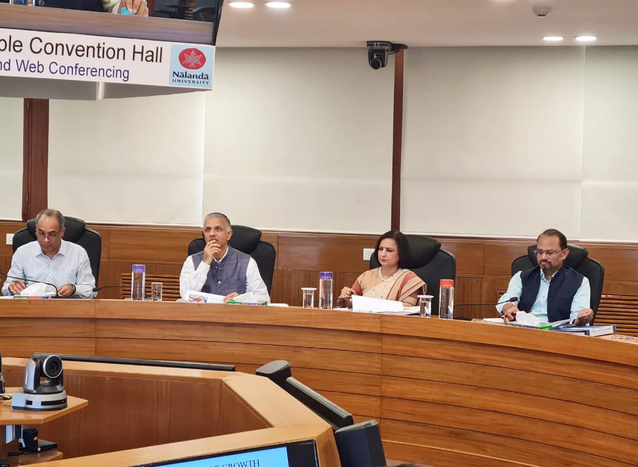 Nalanda University Hosts Dr. Neena Malhotra, Secretary (South), Ministry of External Affairs