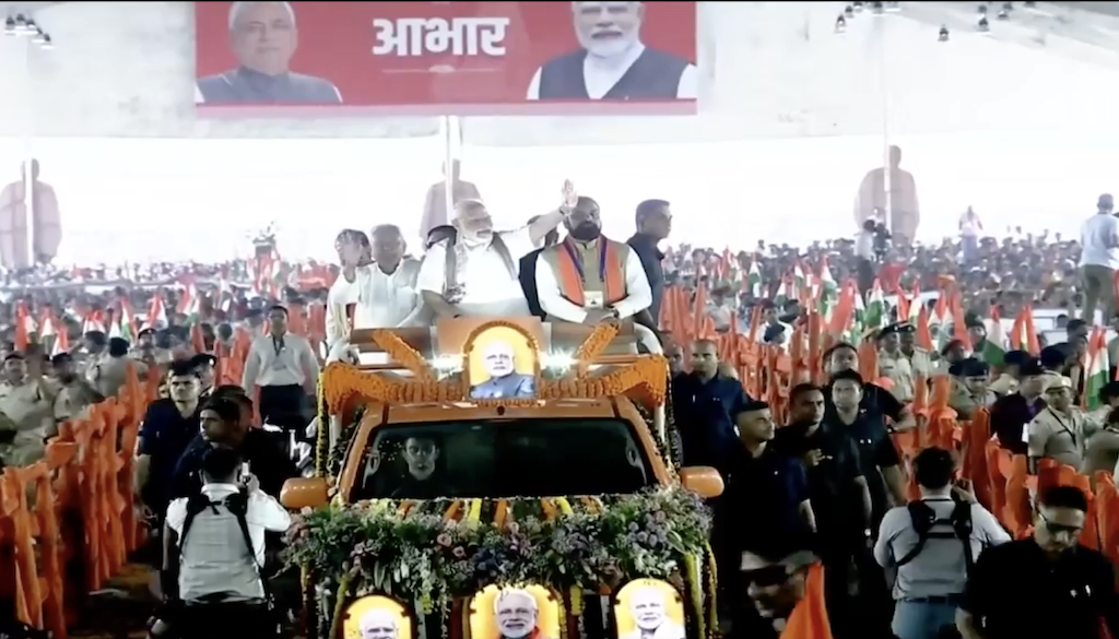 CM Nitish Slams Past RJD Govts At PM Modi’s Bodh Gaya Event: “Bihar Was In Ruins”