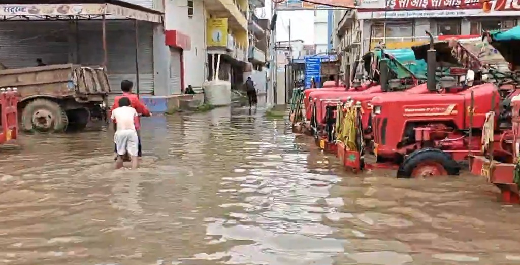 Patna flood bihar rain monsoon
