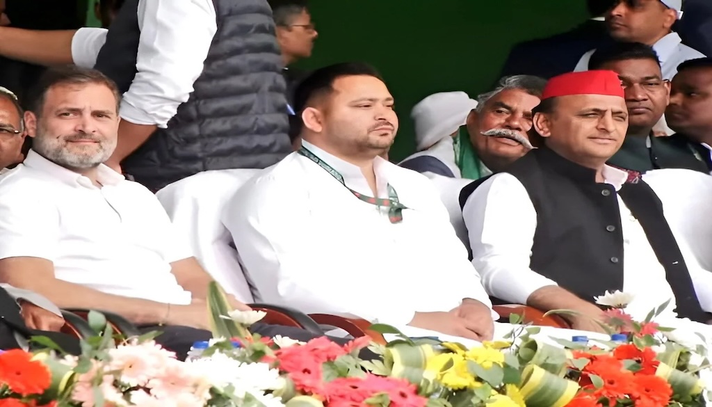 Akhilesh Yadav To Join Rahul–Tejashwi’s Bihar ‘Voter Adhikar Yatra’ As Opposition Unites Against SIR