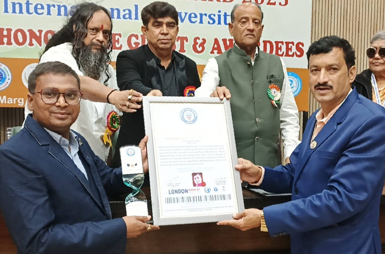 Bihar Sand Artist Madhurendra Kumar Makes Global Mark with London World Record Honour