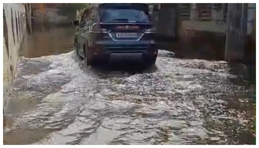 Danapur Colony Flooded with Black Water for a Month, 40,000 Residents Affected