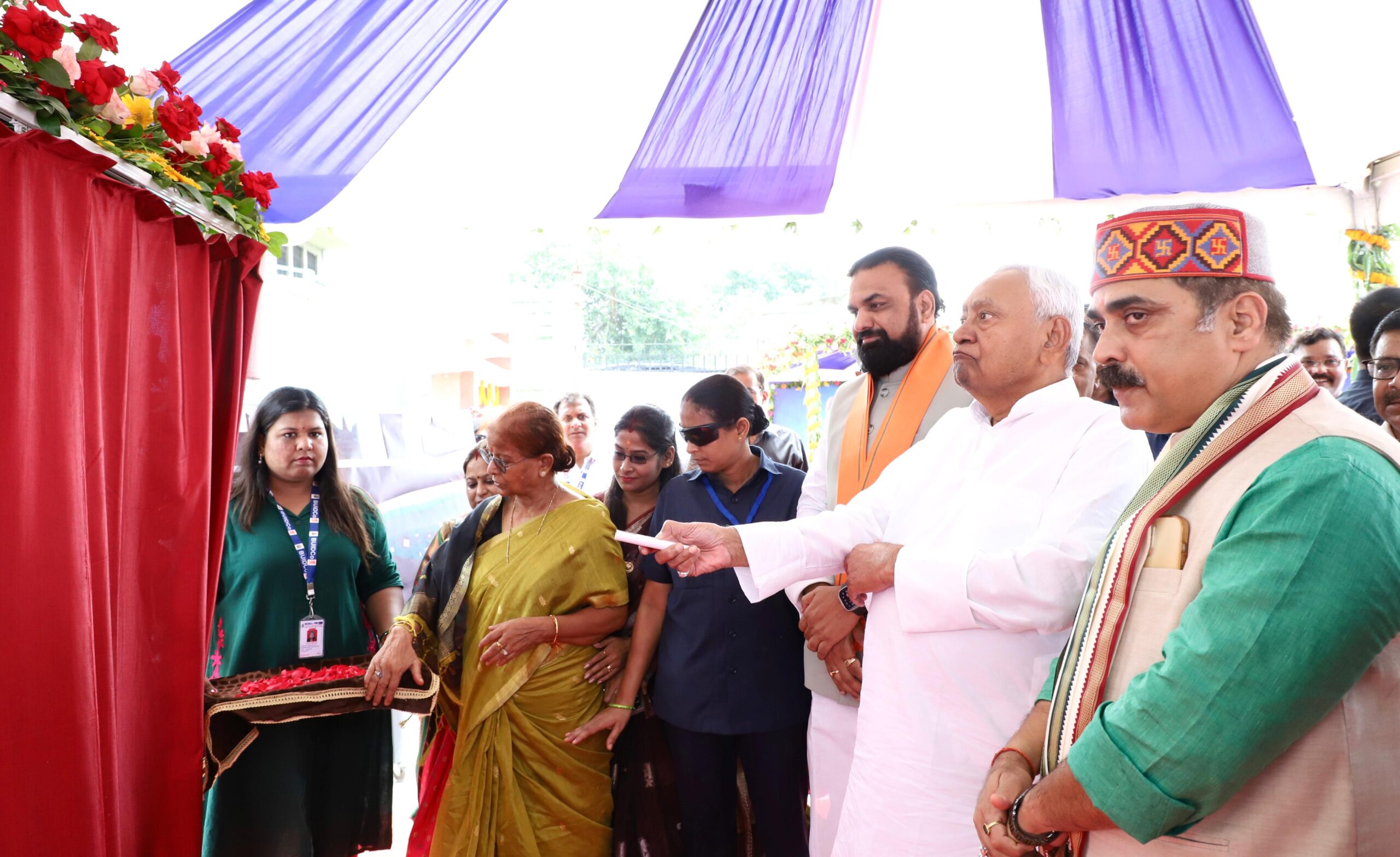 Chief Minister Nitish Kumar Lays Foundation Stone for Rs 14.98 Crore ‘Waste-To-Wonder’ Theme Park in Patna