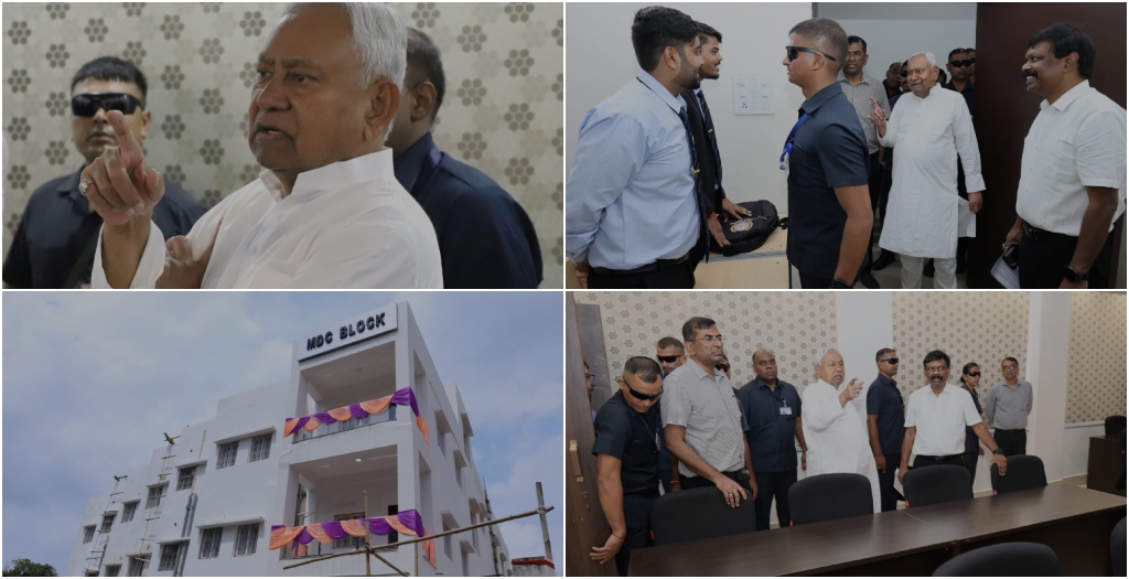 CM Nitish Kumar Visits Lalit Narayan Mishra Institute, Tells Students to Focus on Studies