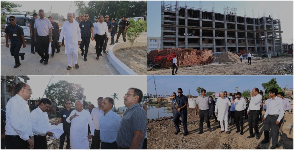 CM Nitish Kumar Asks Officials to Speed Up Overbridge and University Projects