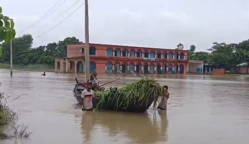 flood in Begusarai