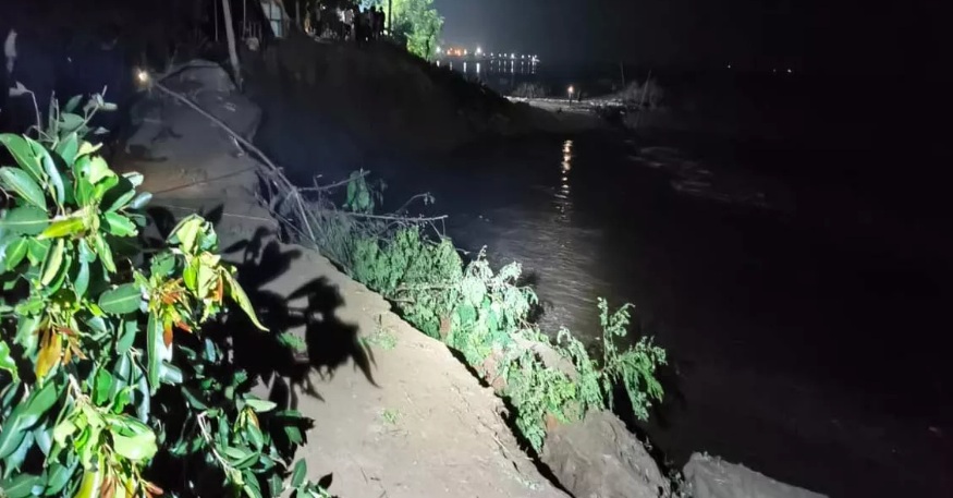 ganga embankment naugachhia