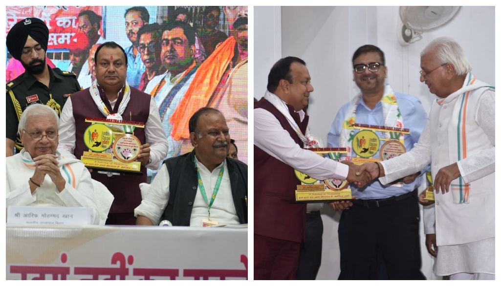 Bihar Governor Felicitates Dr Manish Mandal for Pioneering Organ Transplant Work