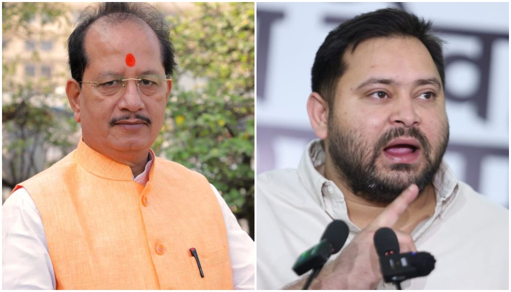 Tejashwi Yadav Accuses Bihar Deputy CM Vijay Sinha of Voter Card Duplication and Age Fraud